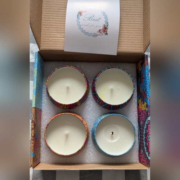 Colorful Decorative Candle Set - Picture 2 of 5